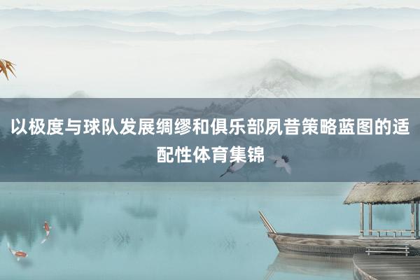 以极度与球队发展绸缪和俱乐部夙昔策略蓝图的适配性体育集锦