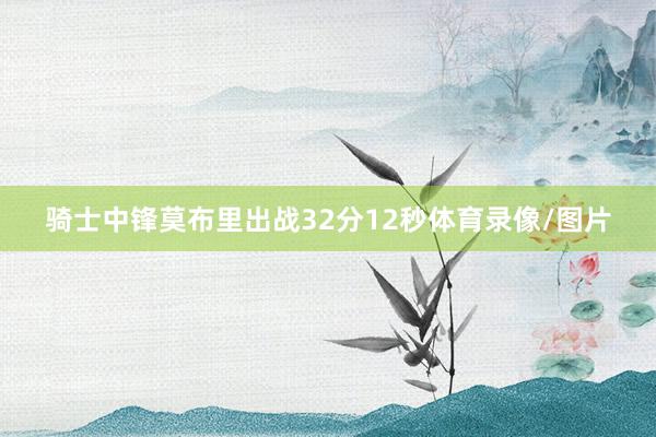 骑士中锋莫布里出战32分12秒体育录像/图片