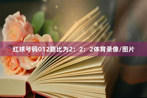 红球号码012路比为2：2：2体育录像/图片