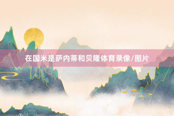 在国米是萨内蒂和贝隆体育录像/图片