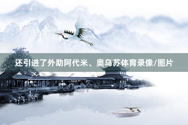 还引进了外助阿代米、奥乌苏体育录像/图片