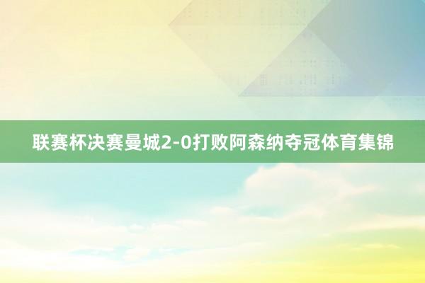 联赛杯决赛曼城2-0打败阿森纳夺冠体育集锦