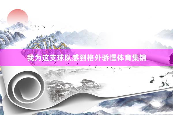 我为这支球队感到格外骄慢体育集锦